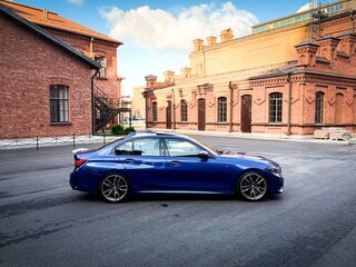 2021 BMW 3 серии M340i xDrive VII (G2x), синий, 5900000 рублей, вид 3