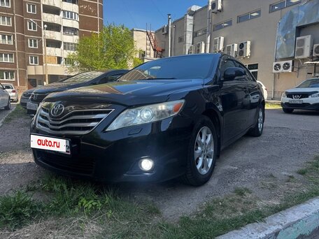 2011 Toyota Camry VI (XV40) Рестайлинг, чёрный, 1350000 рублей, вид 1