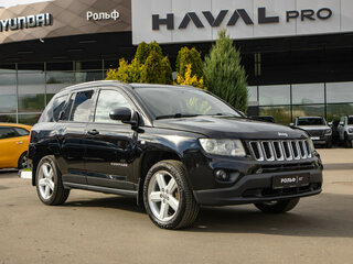 2012 Jeep Compass I Рестайлинг, чёрный, 1043000 рублей, вид 2