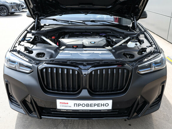 2021 BMW X3 30i xDrive III (G01) Рестайлинг, чёрный - вид 9