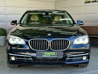 2014 BMW 7 серии Long 740Li xDrive V (F01/F02/F04) Рестайлинг, чёрный, 2399000 рублей, вид 2
