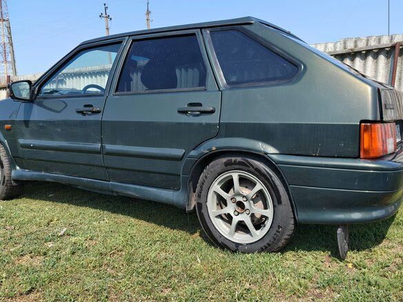 2003 Lada (ВАЗ) 2114, зелёный, 160000 рублей - вид 3