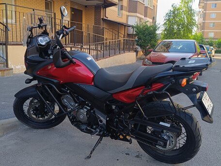 2015 Suzuki V-Strom DL 650, красный, 450000 рублей, вид 3
