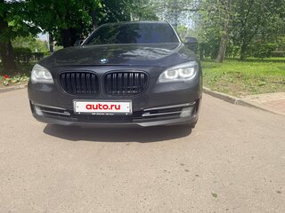 2012 BMW 7 серии Long 750Li xDrive V (F01/F02/F04) Рестайлинг, серый, 1600000 рублей, вид 2