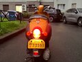 2007 Honda Crea Scoopy, оранжевый, 70000 рублей - вид 5