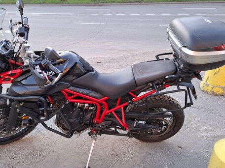 2014 Triumph Tiger 800, красный, 600000 рублей, вид 2