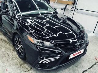 2021 Toyota Camry US Market VIII (XV70) Рестайлинг, чёрный, 1800000 рублей, вид 4