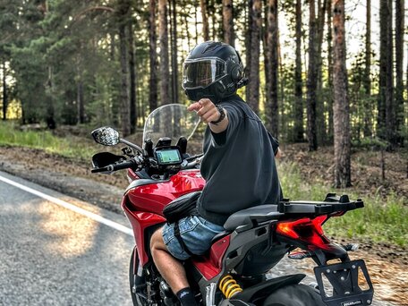2018 Ducati Multistrada 1260, красный, 1400000 рублей, вид 2