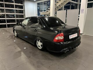 2008 Lada (ВАЗ) Priora I, чёрный, 170000 рублей, вид 5