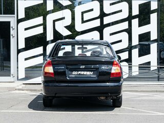 2006 Hyundai Accent ТагАЗ II, чёрный, 540000 рублей, вид 4