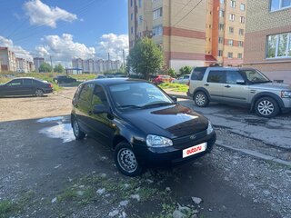 2009 Lada (ВАЗ) Kalina I, чёрный, 340000 рублей, вид 1