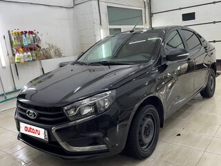 2017 Lada (ВАЗ) Vesta I, чёрный, 650000 рублей, вид 2