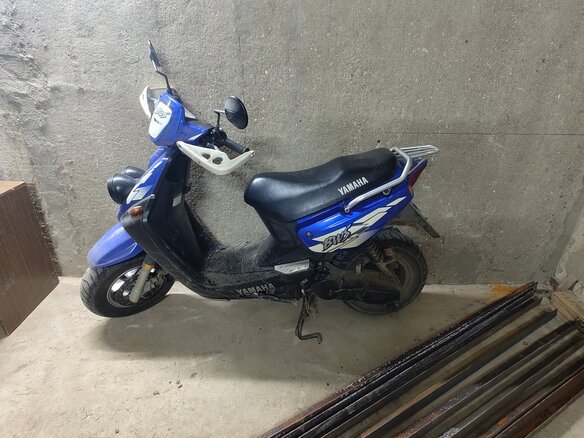 1999 Yamaha BWs, синий, 110000 рублей - вид 6