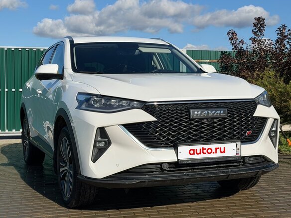 2022 Haval F7 I Рестайлинг, белый, 1950000 рублей - вид 1