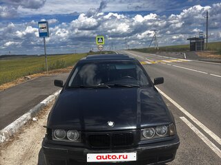 1998 BMW 3 серии 316i III (E36), чёрный, 400000 рублей, вид 2