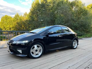 2008 Honda Civic VIII, чёрный, 990000 рублей, вид 4