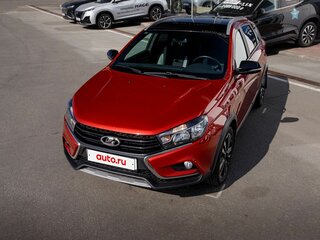 2021 Lada (ВАЗ) Vesta SW Cross I, оранжевый, 1040000 рублей, вид 3