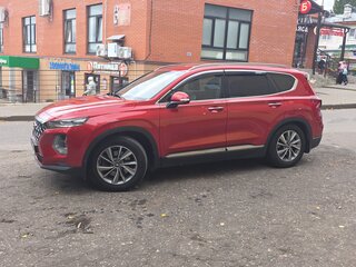 2019 Hyundai Santa Fe IV, пурпурный, 3200000 рублей, вид 5
