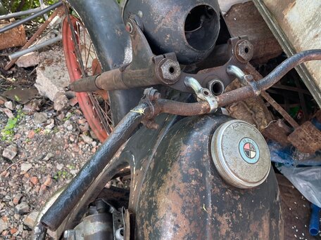 1951 BMW R 35, чёрный, 325000 рублей, вид 2