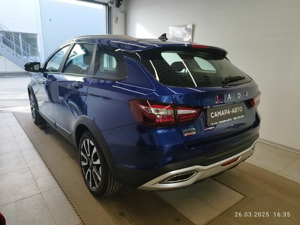 2026 Lada (ВАЗ) Vesta SW Cross I Рестайлинг (NG), синий - вид 5