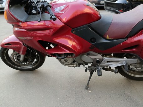 2003 Honda NT650V Deauville, красный, 260000 рублей, вид 5
