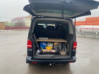 2010 Volkswagen Caravelle T5 Рестайлинг, чёрный, 2000000 рублей, вид 4