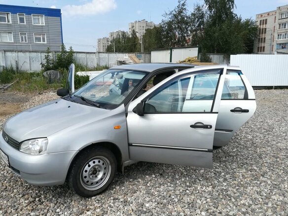 2008 Lada (ВАЗ) Kalina I, серебристый