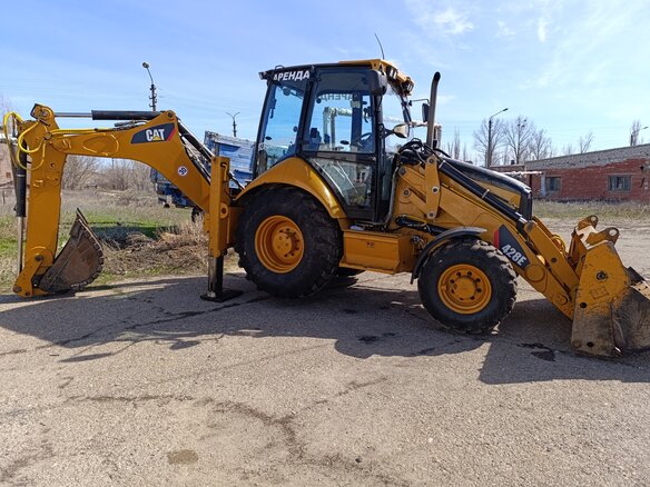 2008 Caterpillar 428, жёлтый, 5500000 рублей - вид 9