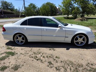 2002 Mercedes-Benz E-Класс 320 III (W211, S211), белый, 1495000 рублей, вид 2