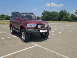 1997 Toyota Land Cruiser 80 Series Рестайлинг, красный, 2400000 рублей, вид 3
