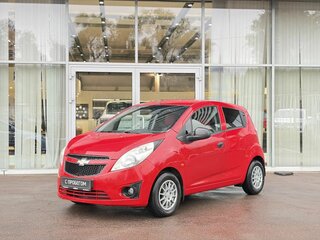 2011 Chevrolet Spark III, красный, 425000 рублей, вид 1