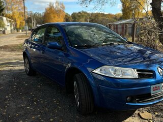 2008 Renault Megane II Рестайлинг, синий, 550000 рублей, вид 1