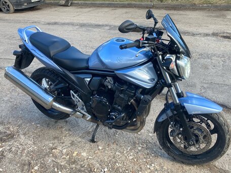 2010 Suzuki Bandit GSF 650, голубой, 460000 рублей, вид 3