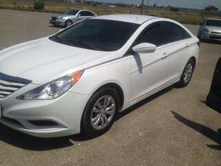 2012 Hyundai Sonata VI (YF), белый, 1100000 рублей, вид 1