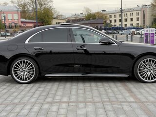 2022 Mercedes-Benz S-Класс 500 4MATIC VII (W223), чёрный, 14250000 рублей, вид 4