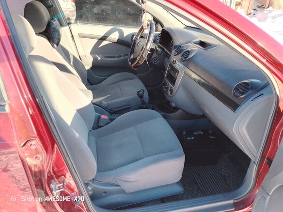 2008 Chevrolet Lacetti I, красный, 480000 рублей - вид 5