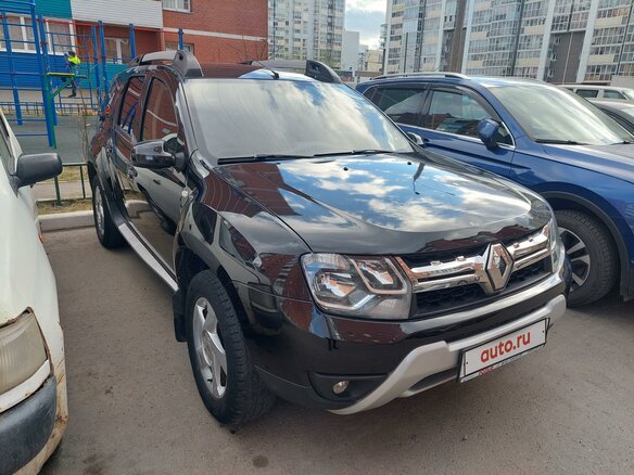 2017 Renault Duster I Рестайлинг, чёрный, 1350000 рублей - вид 1