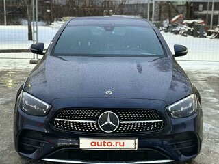 2021 Mercedes-Benz E-Класс 220 d V (W213, S213, C238) Рестайлинг, синий, 4800000 рублей, вид 2
