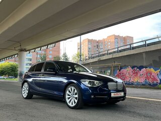 2012 BMW 1 серии 116i II (F20/F21), синий, 1397000 рублей, вид 1