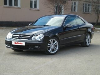 2008 Mercedes-Benz CLK-Класс 200 II (W209) Рестайлинг, чёрный, 1650000 рублей, вид 1