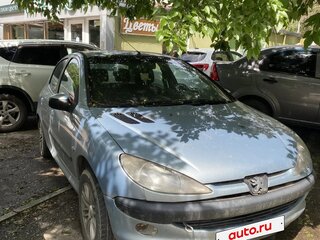2003 Peugeot 206, голубой, 180000 рублей, вид 2