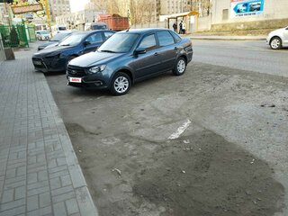 2020 Lada (ВАЗ) Granta I Рестайлинг, серый, 715000 рублей, вид 2