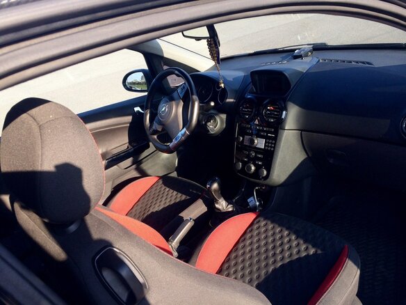 2008 Opel Corsa GSi D, чёрный - вид 1