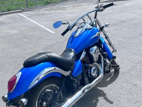 2007 Kawasaki VN900 Vulcan, синий, 370000 рублей, вид 3