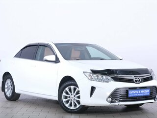 2016 Toyota Camry VII (XV50) Рестайлинг, белый, 1999000 рублей, вид 1