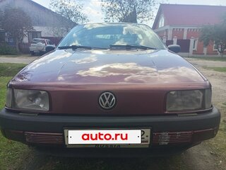 1991 Volkswagen Passat B3, красный, 150000 рублей, вид 1