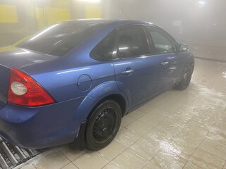 2008 Ford Focus II Рестайлинг, синий, 252000 рублей, вид 5