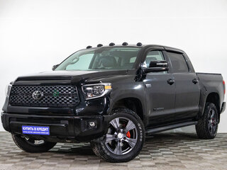 2021 Toyota Tundra CrewMax II Рестайлинг, чёрный, 6099000 рублей, вид 3
