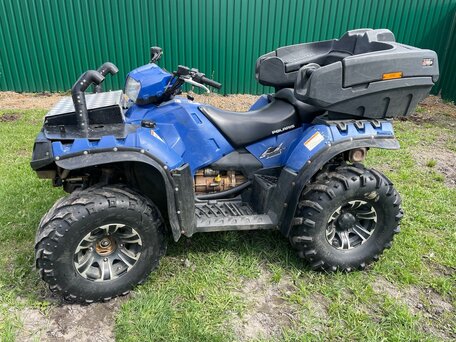 2011 Polaris Sportsman 550, синий, 420000 рублей, вид 1