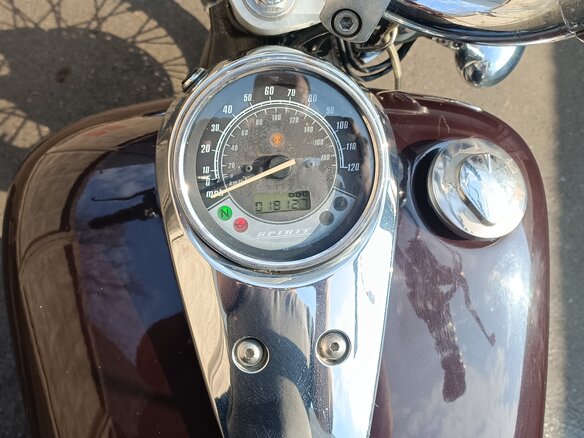 2009 Honda Shadow 750, коричневый, 490000 рублей - вид 10
